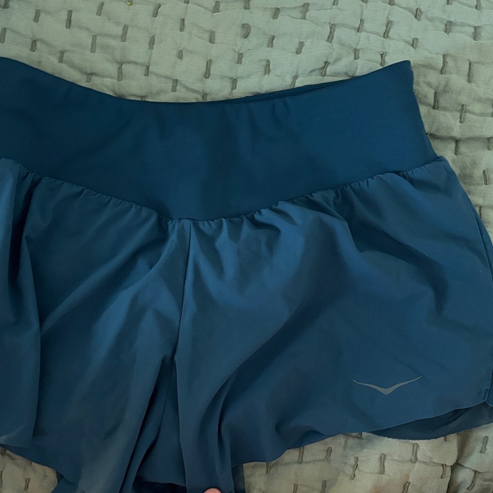 HOKA Women's Blue Athletic Shorts